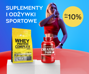 Pokonuj każde wyzwanie - suplementy i odżywki sportowe do -10%!