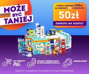 Może być taniej! Kup produkty P&G za minimum 200 zł i uzyskaj zwrot!