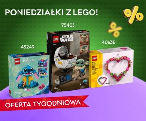 LEGO Happy Hours w Rozetka - pokochaj poniedziałki i kup LEGO w najlepszych cenach!