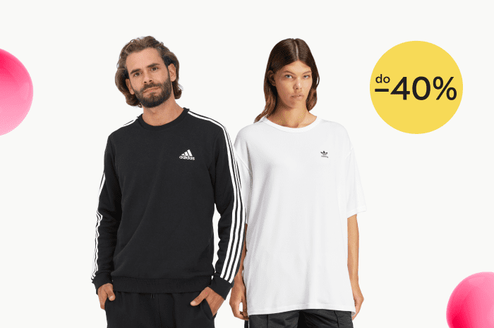 Osiągnij więcej z adidas! Rabaty do -40% na odzież i obuwie 