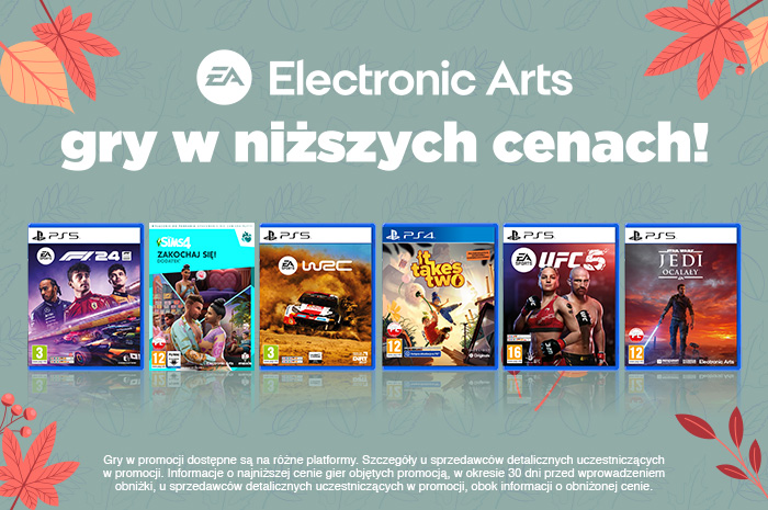 Electronic Arts - gry w niższych cenach!