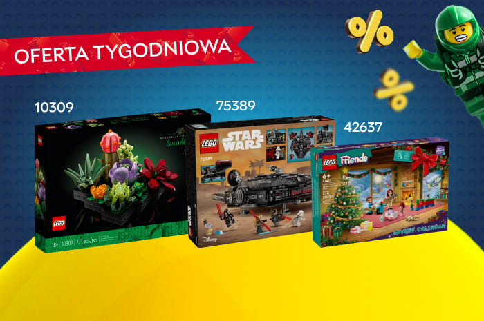 LEGO Happy Hours w Rozetka - pokochaj poniedziałki i kup LEGO w najlepszych cenach!