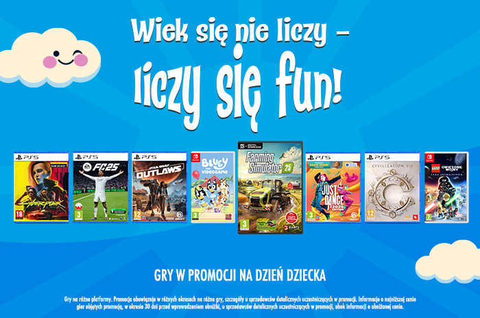 Gry w promocji na Dzień Dziecka — liczy się fun!