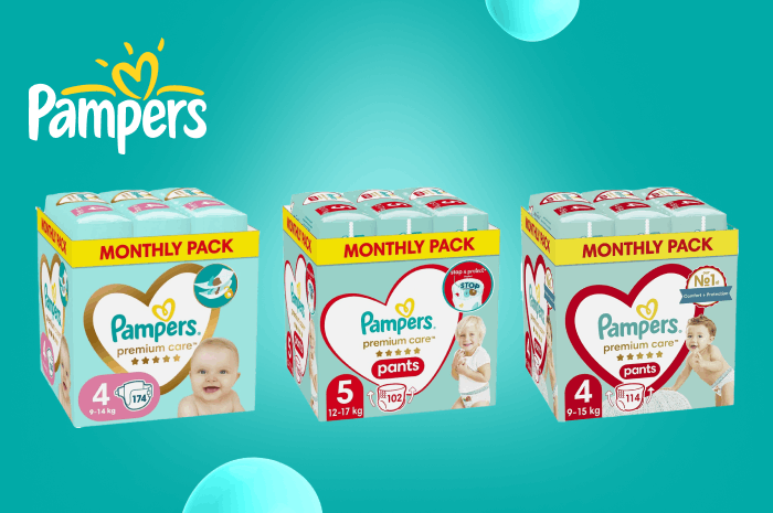 Pampers - надійний догляд та комфорт