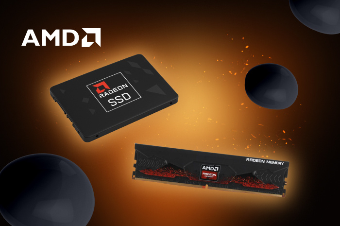 SSD-диски, оперативна пам’ять - довіртесь якості AMD!