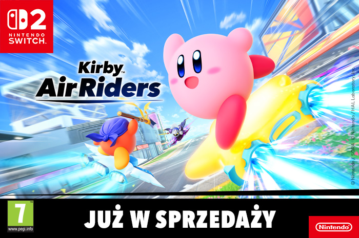 Nintendo Switch 2: Kirby Air Riders – вже в продажу! 🎮