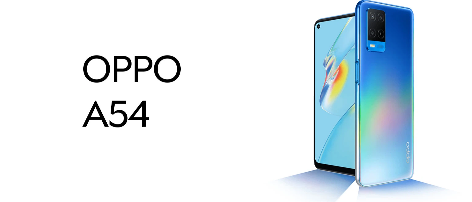 Мобільний телефон OPPO A54 4/64GB Blue – фото, відгуки