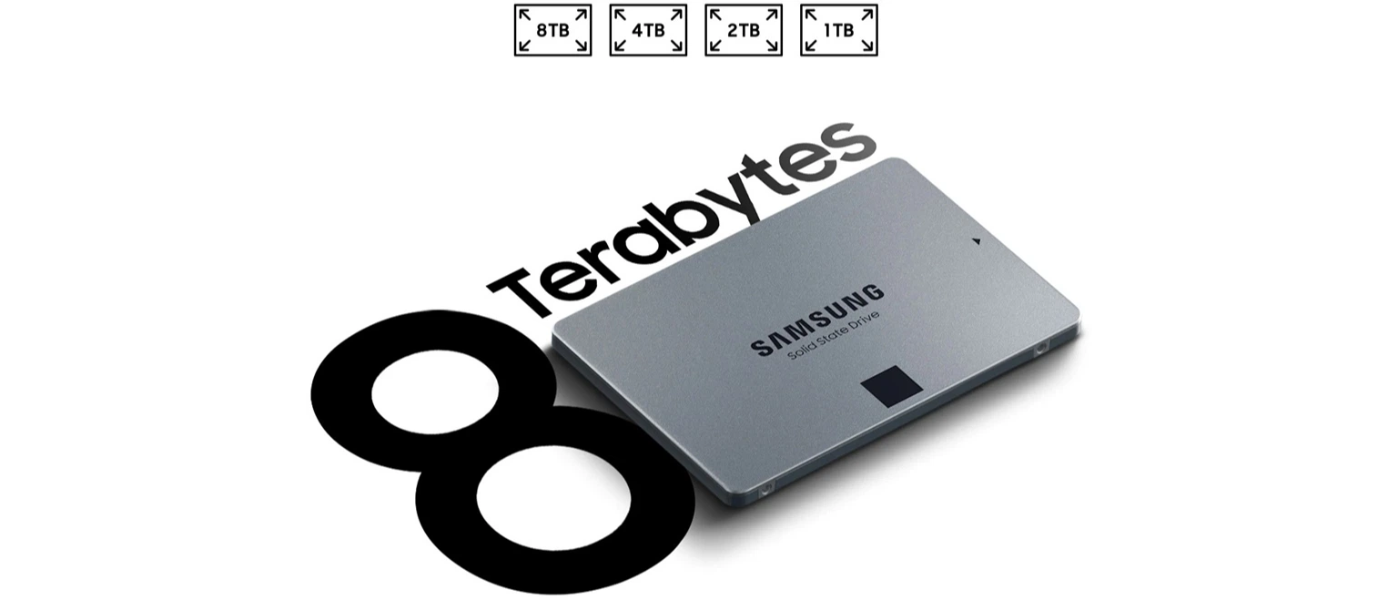 SSD диск Samsung 870 QVO 1TB 2.5