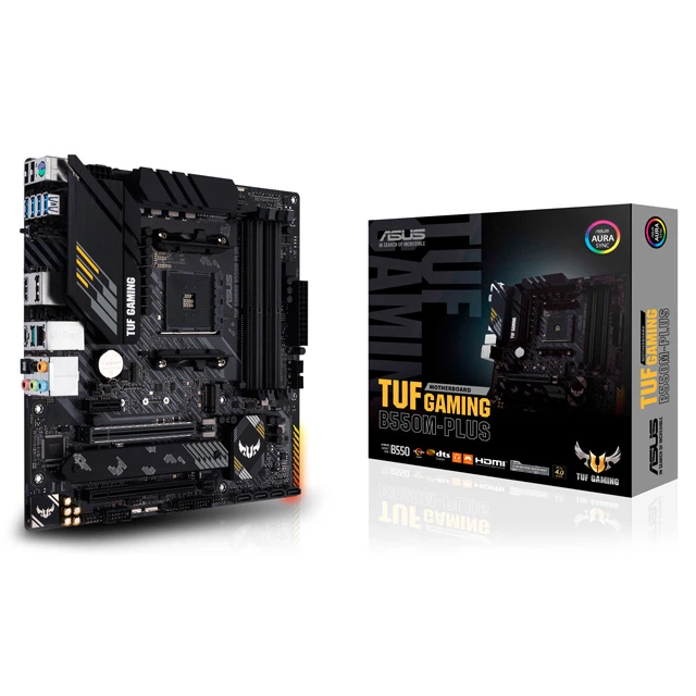 小*郎様 TUF GAMING B550m＆R5 3500＆RAM16GB Материнская плата Asus TUF Gaming B550M-Plus (sAM4, AMD B550, PCI