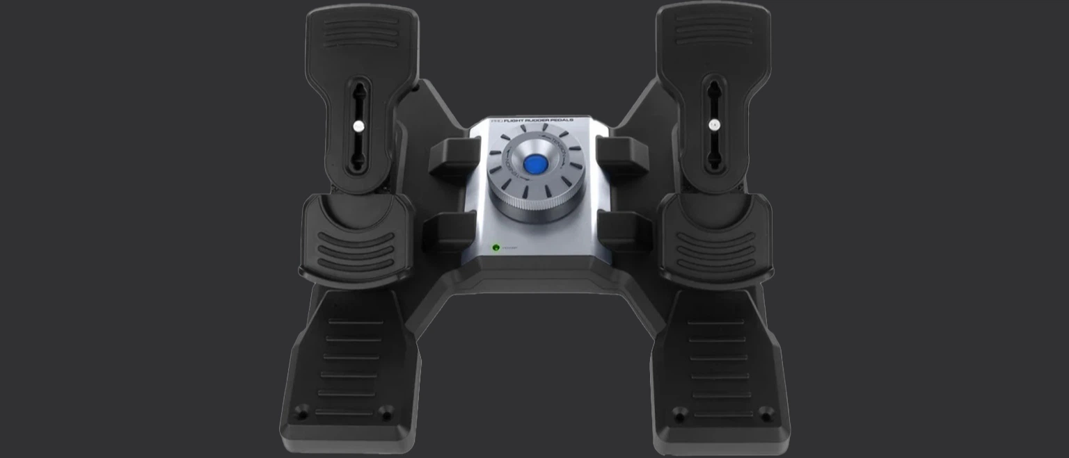 Педали управления Logitech G Saitek Pro Flight Rudder Pedals PC