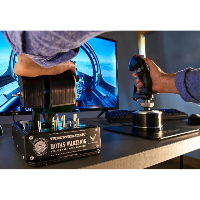 Проводной джойстик Thrustmaster Hotas Warthog PC Black (2960720