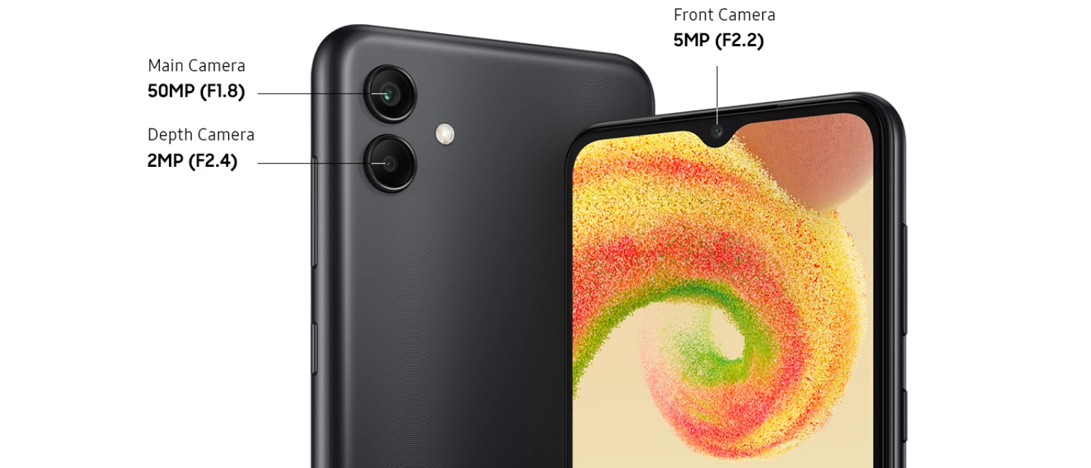 Мобильный телефон Samsung Galaxy A04 3/32GB Black (SM-A045FZKDSEK