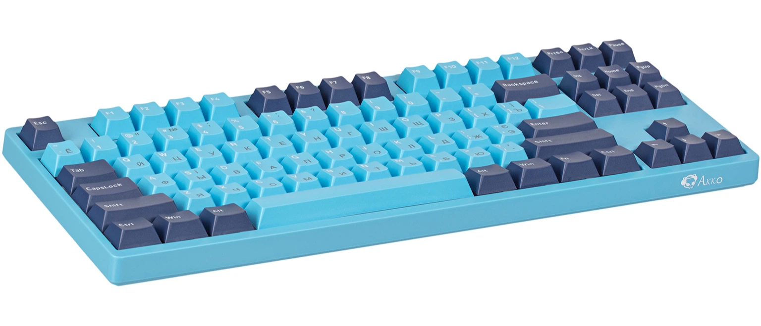Клавиатура проводная Akko 3087 Mirror of the Sky Cherry MX Red USB