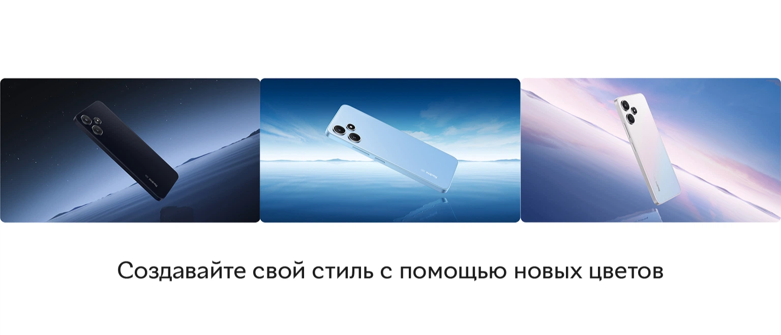 Мобильный телефон Xiaomi Redmi 12 5G 4/128GB Midnight Black