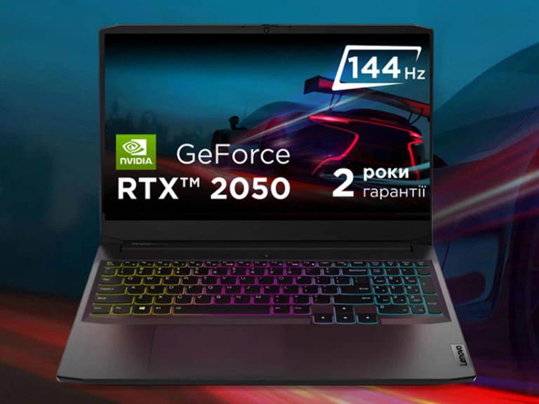Ноутбук Lenovo IdeaPad Gaming 3 15ACH6 (82K20297RA) Shadow Black