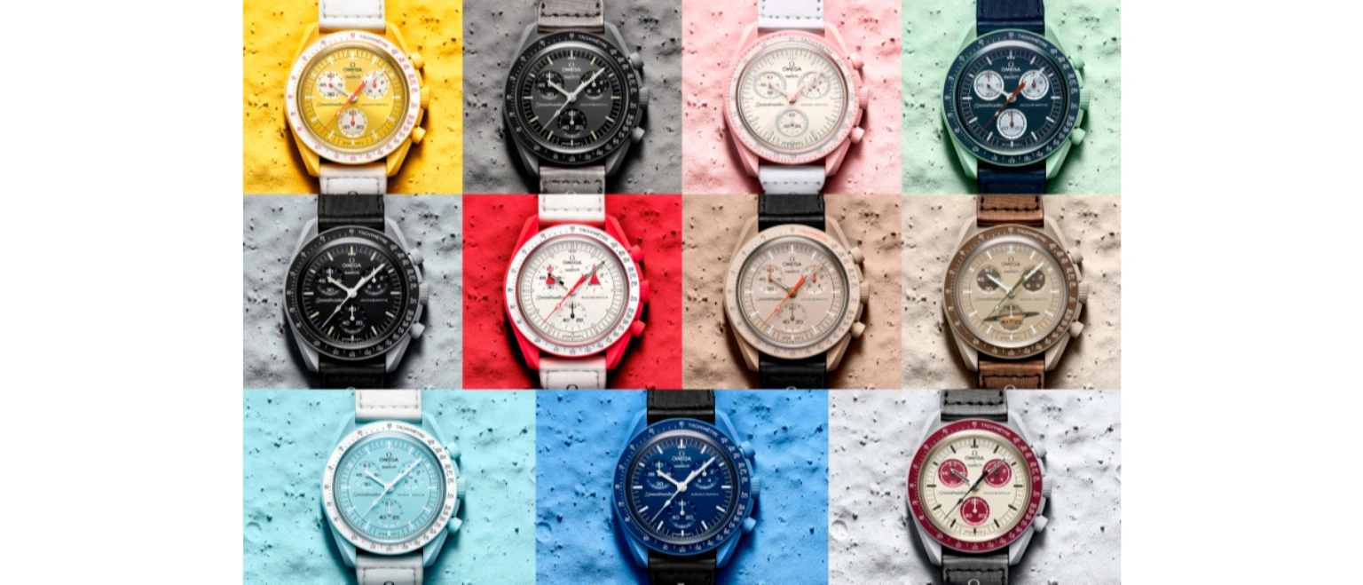 Наручные часы Swatch x Omega Bioceramic MoonSwatch Collection