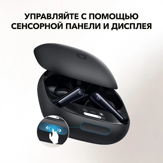 Наушники Anker SoundCore Liberty 4 Pro Black matte (A3954G11