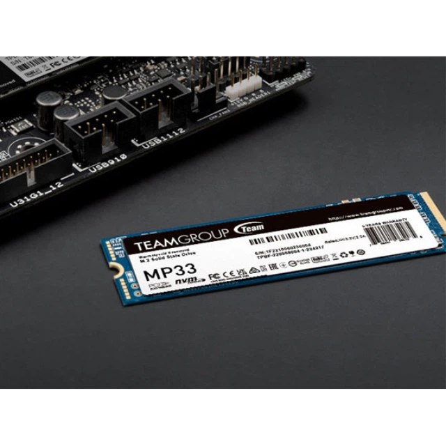 SSD диск Team Group MP33 1TB M.2 2280 PCIe 3.0 x4 3D NAND TLC