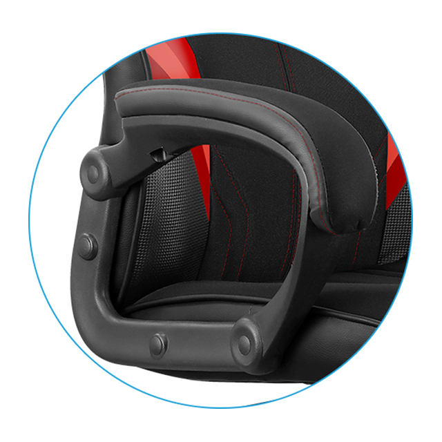 Игровое кресло aerocool aero 2 alpha black red