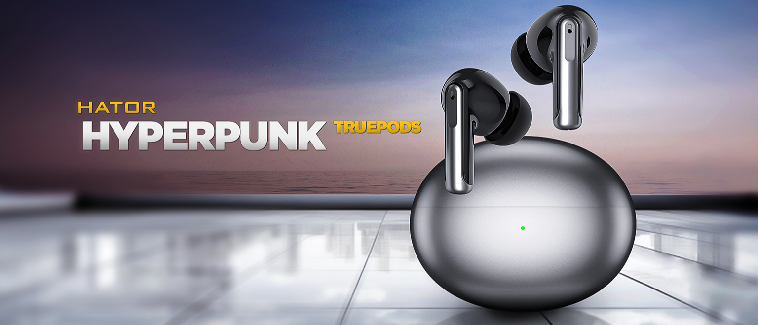 Игровая гарнитура Hator Hyperpunk Truepods Black (HTA-430) купить в ...
