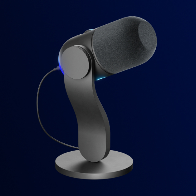 Микрофон Logitech Yeti GX Dynamic RGB Gaming Mic with Lightsync Black ...
