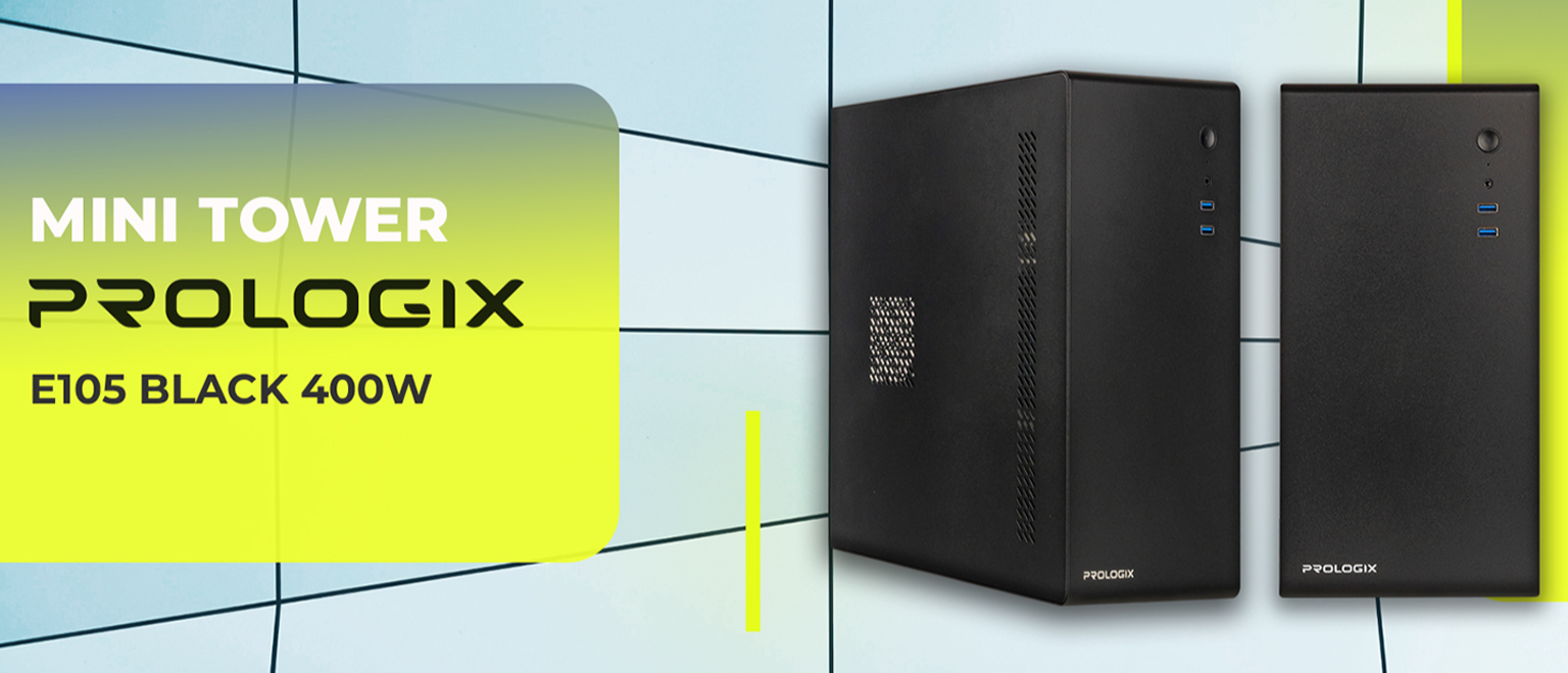 Корпус Prologix E105 Black 400W – фото, отзывы, характеристики в ...