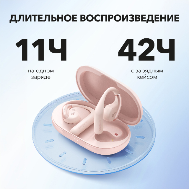 Наушники Anker SoundCore AeroFit Pink (A3872G51) купить в